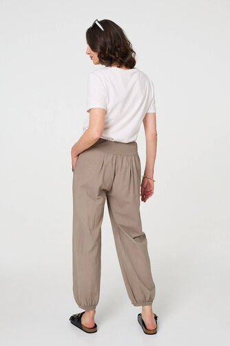 Izabel London – Elasticated High Waist Loose Trousers
